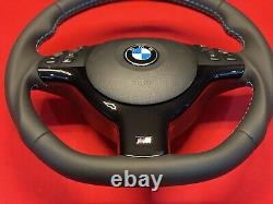 01-06 BMW E46 325 328 330 M3 Steering Wheel Lower Trim Gloss Black