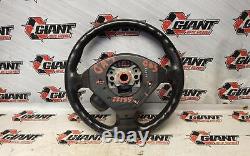 03 HONDA S2000 OEM AP1 BLACK STEERING WHEEL With HORN COVER