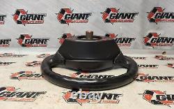 03 HONDA S2000 OEM AP1 BLACK STEERING WHEEL With HORN COVER