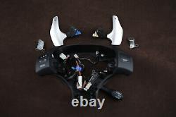 06-13 LEXUS IS F steering wheel multy control switch + cruise + cover + paddles