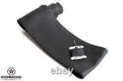 07 08 09 10 11 12 13 14 GMC Yukon XL Denali -Leather Steering Wheel Cover Black