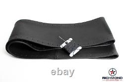 07 08 09 10 11 12 13 14 GMC Yukon XL Denali -Leather Steering Wheel Cover Black