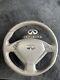 08-13 INFINITI G37 coupe & convertible? Gray STEERING WHEEL With The Cover OEM