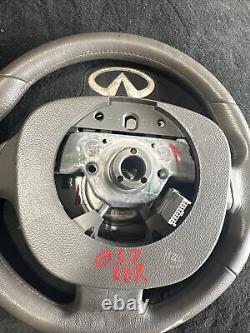 08-13 INFINITI G37 coupe & convertible? Gray STEERING WHEEL With The Cover OEM