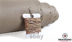 09-10 Ford F250 F350 Lariat -Tan Leather Steering Wheel Cover withNeedle & Thread