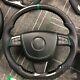 100%Carbon Fiber Steering Wheel skeleton+Cover for Cadillac CTS CTS-V 2008-2014