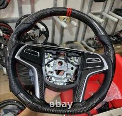 100% Real Carbon fiber steering wheel for Cadillac XT6 XTS Escalade SRX XT5 12+