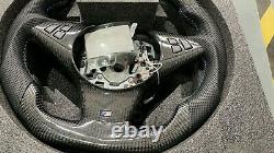 100% carbon fiber smart LED steering wheel for BMW E60 E63 E64 M5V10/M5 M6 05-10