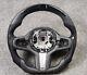100% matte carbon fiber smart LED steering wheel BMW G30 F90 M5 G12 G serise