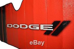 10 Pc Dodge Elite Seat Covers Front/Rear Floor Mats Steering Wheel Sun Shade