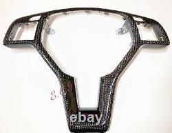 1115 Genuine Mercedes Steering Wheel Trim Carbon C250 C63 Slk Sl E350 E63 Cls63