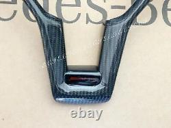 1115 Genuine Mercedes Steering Wheel Trim Carbon C250 C63 Slk Sl E350 E63 Cls63