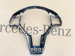 1115 Genuine Mercedes Steering Wheel Trim Carbon C250 C63 Slk Sl E350 E63 Cls63