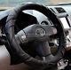 13#New Universal Fit Car Premium Leather Steering Wheel Cover Wrap