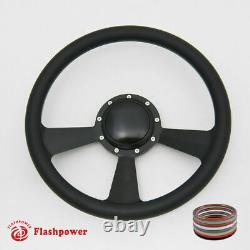 14 Billet Steering Wheel Half Wrap Black Replacement GMC