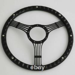 14'' Bonjo Billet Steering Wheels Half Wrap Chevy Nova Chevelle Bel Air GMC GtO