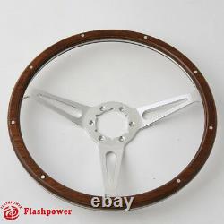 14 GM Classic Wood Steering Wheel Direct Fit Restoration Muscle Car