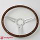 14 GM Classic Wood Steering Wheel Direct Fit Restoration Muscle Car