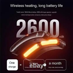 15 Rechargeable Wireless Heated Steering Wheel Cover, Fuzzy Protector for Car