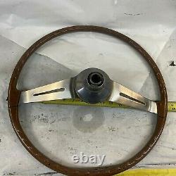 17 Inch Classic Nostalgia Custom Wood Steering Wheel Patina 1968 Rover 2000 TC