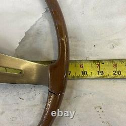 17 Inch Classic Nostalgia Custom Wood Steering Wheel Patina 1968 Rover 2000 TC