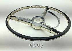 1959 Ford Truck F100 Steering Wheel Custom Cab Horn Ring Trim Column Cover