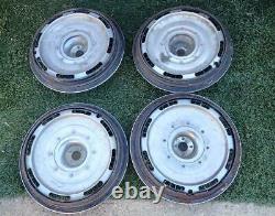 1960's Oldsmobile Wire Wheel Covers with Spinners Cutlass F85 442 Fullsize Olds