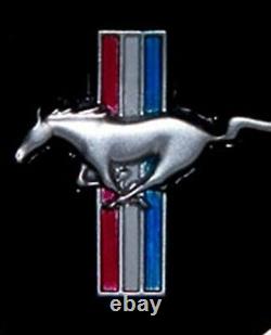1968 1969 MUSTANG Steering Wheel Horn Running Horse Emblem, Plate, Pad, Buttons