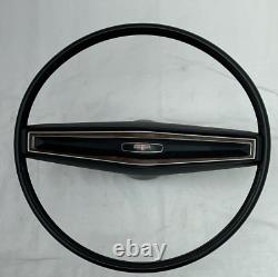 1971-1973 Ford Mercury Steering Wheel Woodgrain Horn Pad Trim Column Cover