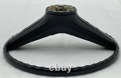 1971-1973 Ford Mercury Steering Wheel Woodgrain Horn Pad Trim Column Cover