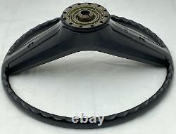 1971-1973 Ford Mercury Steering Wheel Woodgrain Horn Pad Trim Column Cover