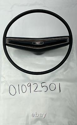 1971-1973 Ford Mercury Steering Wheel Woodgrain Horn Pad Trim Column Cover