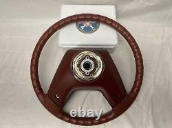 1979-1983 Nissan/Datsun 280ZX Steering Wheel withCover Red OEM Good Used Condition