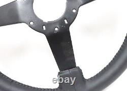 1982-1986 Pontiac Firebird Leather Re-Covered Factory Steering Wheel Blemished