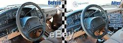 1992-1997 Ford F250 7.3L Power Stroke Turbo Diesel -Leather Steering Wheel Cover