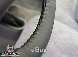 1998-2002 Dodge Ram 3500 -Black Leather Steering Wheel Cover withNeedle & Thread