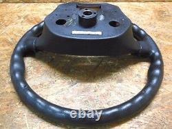 1998 2005 Jdm Mitsubishi Pajero Io H76 H66 Blk Steering Wheel W Center Cover Oem