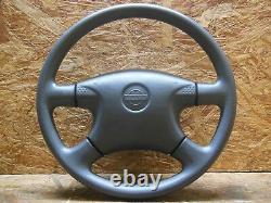 1998 2006 Jdm Nissan Sunny B15 Super Saloon Steering Wheel W Center Cover Oem