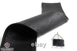 1999-2007 Ford F250 F350 F450 XL -Leather Wrap Steering Wheel Cover, Black
