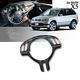 1PC Carbon Fiber Steering Wheel Cover Trim For BMW X5 E53 1998-2006