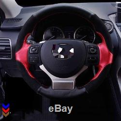 1P For Lexus NX300h NX200t IS250 2015-2016 Genuine Leather Steering Wheel Cover