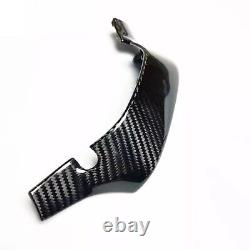 1Pcs Carbon Fiber Steering Wheel Above Cover For BMW X3M X4M X5M X6M F96 F97 F98