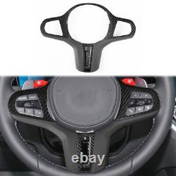 1 x Carbon Fiber Steering Wheel Cover with Heated Hole For BMW G87 G80 G82 G83