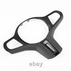 1 x Carbon Fiber Steering Wheel Cover with Heated Hole For BMW G87 G80 G82 G83