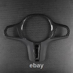 1xReal Carbon Fiber Steering Wheel Cover For BMW X3M X4M X5M X6M F95 F96 F97 F98