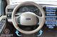 2000-2004 Ford F250 F350 F450 F550 Lariat -Leather Wrap Steering Wheel Cover Tan