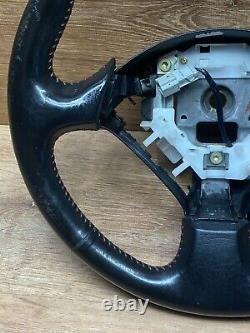 2001-2005 HONDA CIVIC SI EP3 02-06 Acura RSX Steering Wheel Black Leather OEM