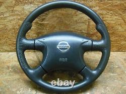 2001 2005 Jdm Nissan Wingroad Y11 Steering Wheel W Center Cover Oem