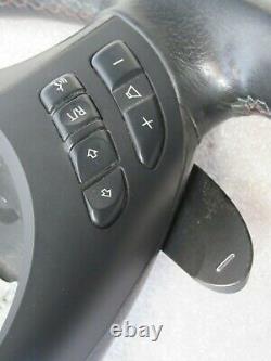 2001-2006 Bmw E46 M3 Smg Leather Steering Wheel & Paddle Shift Oem 17994 S06