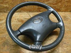 2001 2007 Jdm Toyota Noah Voxy Azr60 Grey Steering Wheel W Center Cover Oem